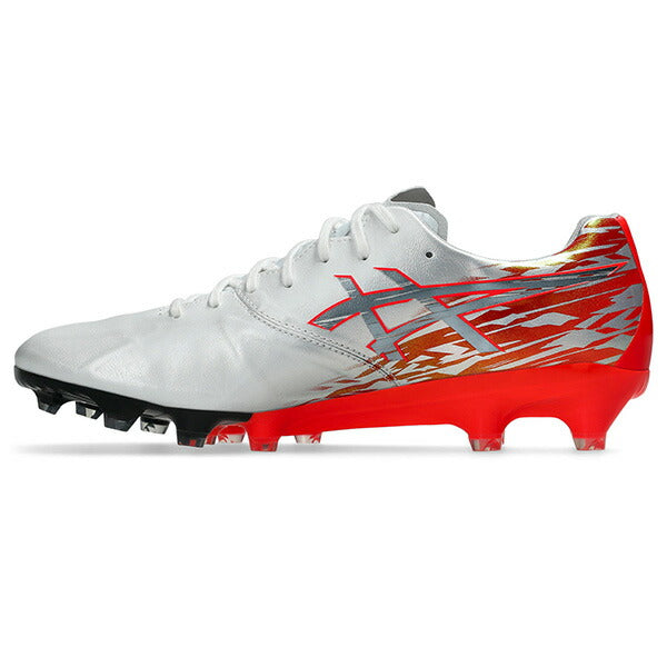 JETRAYELITEアシックスasics1103A149-100ホワイトフラッシュレッドサッカースパイク