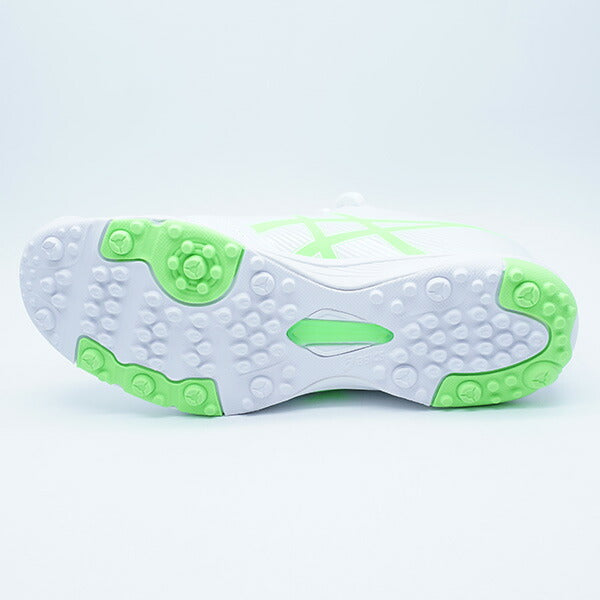 ULTREZZA3JRGSTFアシックスasics1104A049-101ホワイトグリーンジュニアサッカートレーニングシューズ