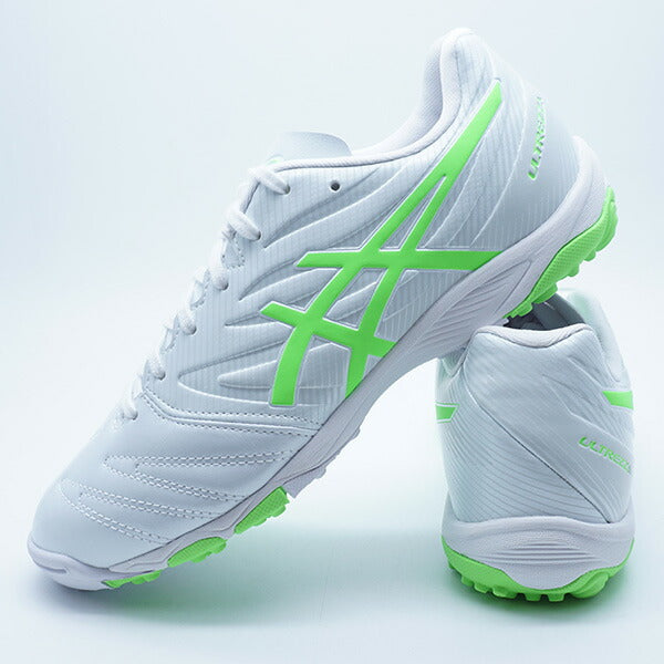 ULTREZZA3JRGSTFアシックスasics1104A049-101ホワイトグリーンジュニアサッカートレーニングシューズ