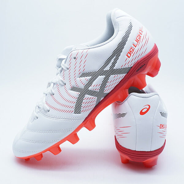 【予約販売】6月25日頃発売予定DSLIGHTJRGSアシックスasics1104A054-103ホワイトフラッシュレッドジュニアサッカースパイク