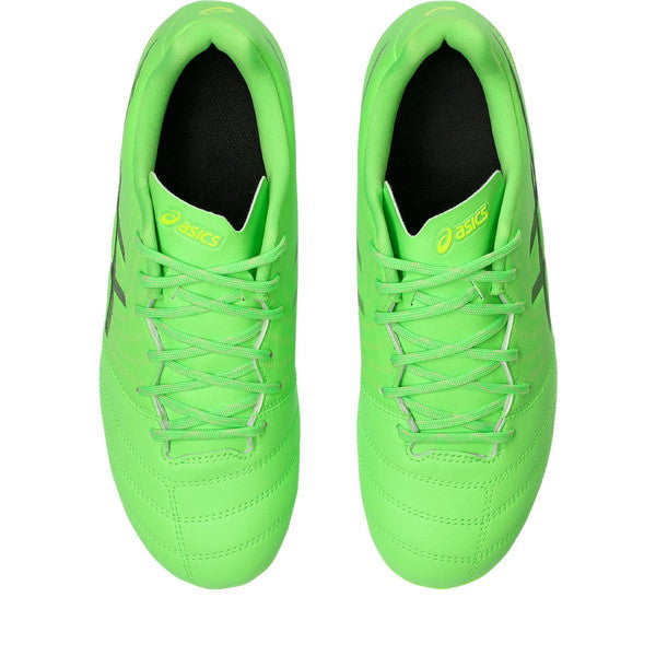 【ショップ限定エントリーでさらに+9倍】DSLIGHTJRGSアシックスasics1104A054-300GREENGECKO/BLACKジュニアサッカースパイク