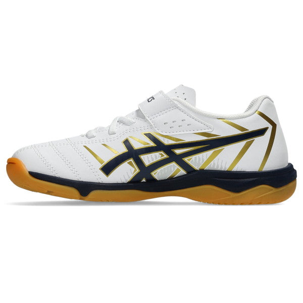 【予約販売】7月23日頃発売予定JUNIOLE7INアシックスasics1104A055-103ホワイトジュニアフットサルシューズインドア室内用ベルクロ
