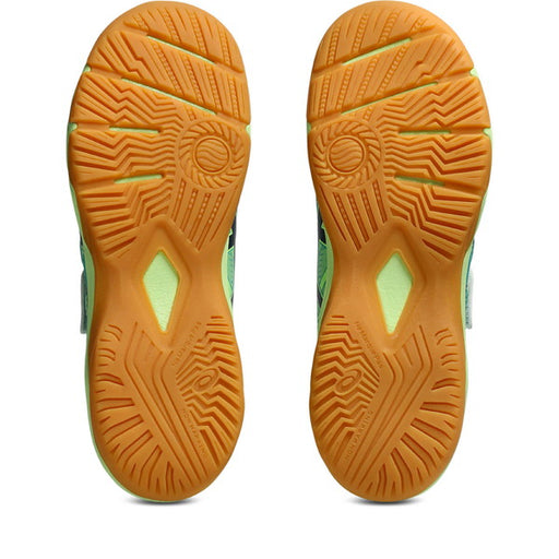 JUNIOLE7INアシックスasics1104A055-300オーロラグリーンジュニアフットサルシューズインドア室内用ベルクロ