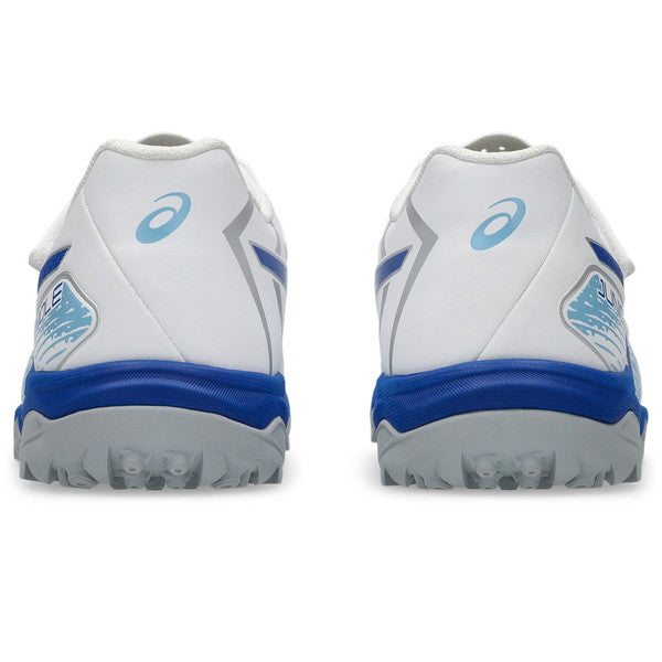 JUNIOLE7TFアシックスasics1104A056-100ホワイトブルージュニアサッカートレーニングシューズベルクロ