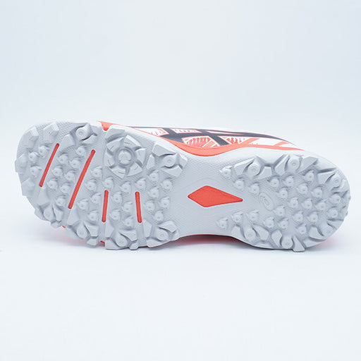 【予約販売】6月25日頃発売予定JUNIOLE7TFアシックスasics1104A056-102ホワイトフラッシュレッドジュニアサッカートレーニングシューズベルクロ
