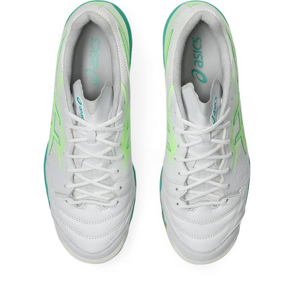 DESTAQUEKFFアシックスasics1111A217-102ホワイトグリーンフットサルシューズインドア室内用