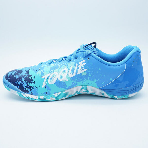 【ショップ限定エントリーでさらに+9倍】TOQUE8アシックスasics1113A044-400ブルーフットサルシューズインドア室内用