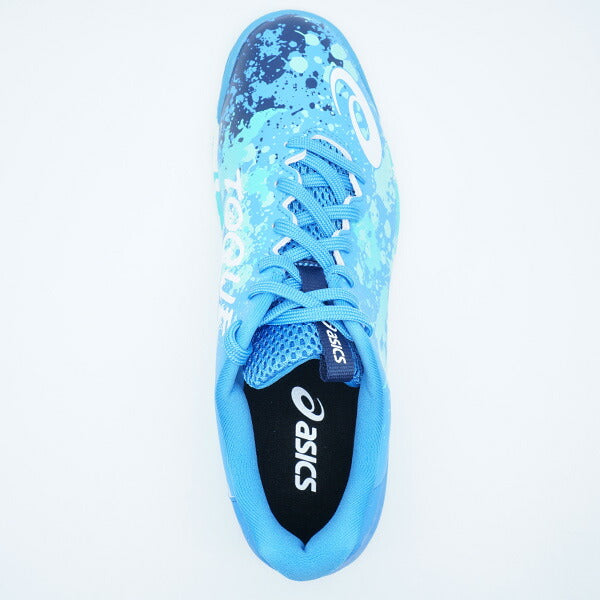 【ショップ限定エントリーでさらに+9倍】TOQUE8アシックスasics1113A044-400ブルーフットサルシューズインドア室内用