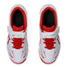 【ショップ限定エントリーでさらに+9倍】アシックスasics野球少年野球ジュニアトレーニングシューズマジックテープホワイトxレッド1124A010-101