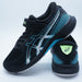 LAZERBEAMRK-MGアシックスasics1154A223-002ブラックブルージュニアランニングシューズベルト