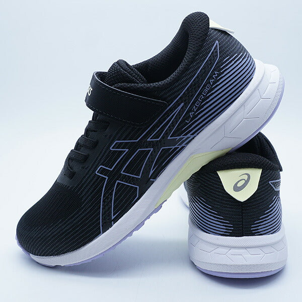 LAZERBEAMRK-MGアシックスasics1154A223-003ブラックラベンダージュニアランニングシューズベルト