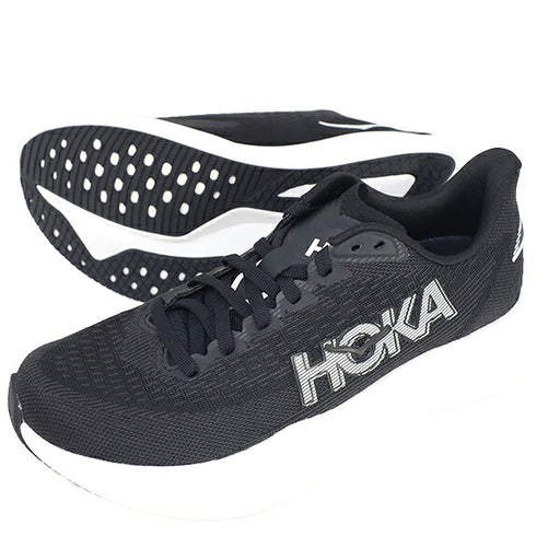 ホカHOKAレディースランニングシューズLMach7マッハ7マラソンジョギング1171938-BWHT