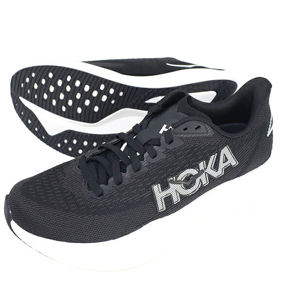 ホカHOKAレディースランニングシューズLMach7マッハ7マラソンジョギング1171938-BWHT