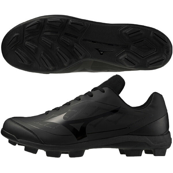 ミズノMIZUNO野球ポイントスパイククッションレボダイアブラック11GP2525-00