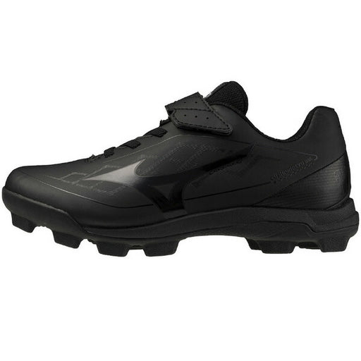 ミズノMIZUNO野球ジュニアポイントスパイククッションレボダイヤJr子供ブラック×ブラック11GP2527-00