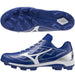 ミズノMIZUNO野球ポイントスパイククッションレボダイア限定ブルー×シルバー11GP2528-27