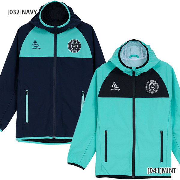 スボルメSVOLMEジュニアピステ裏メッシュジップフーディー1253-50601サッカーフットサルウインドブレーカー防風子供用