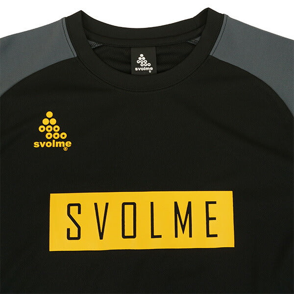 【ネコポス送料無料】スボルメSVOLME切替TRトップ1261-53200サッカーフットサルプラクティスシャツ半袖練習着メンズ