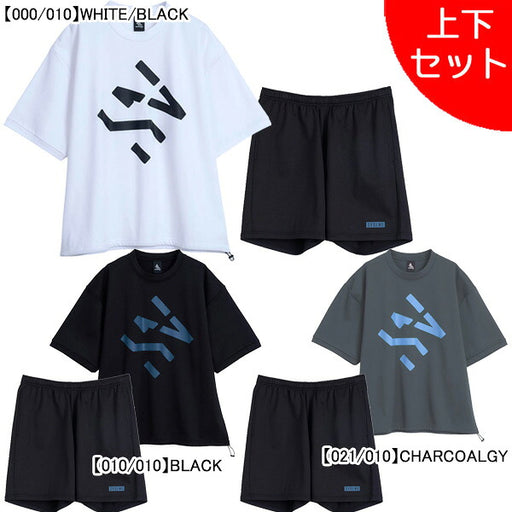 【上下セット】スボルメSVOLMEスクラムテックロゴTショーツ上下1261-55910/1261-56212サッカーフットサルカジュアルTシャツハーフパンツメンズ