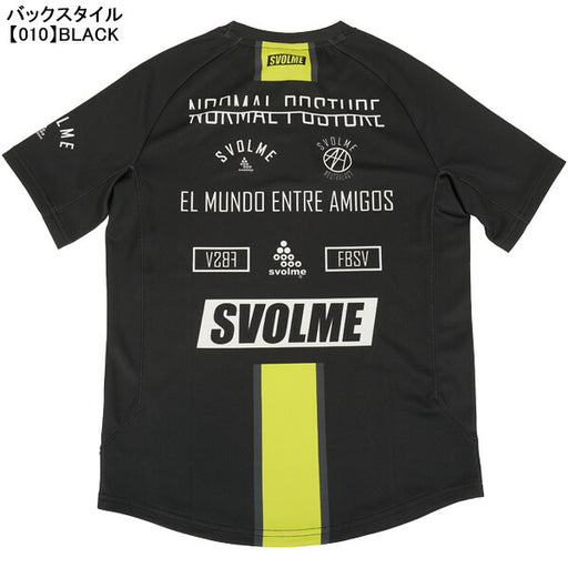 【ネコポス送料無料】スボルメSVOLMEジュニアJrOBTRトップ1261-57300サッカーフットサルプラクティスシャツ半袖練習着子供用