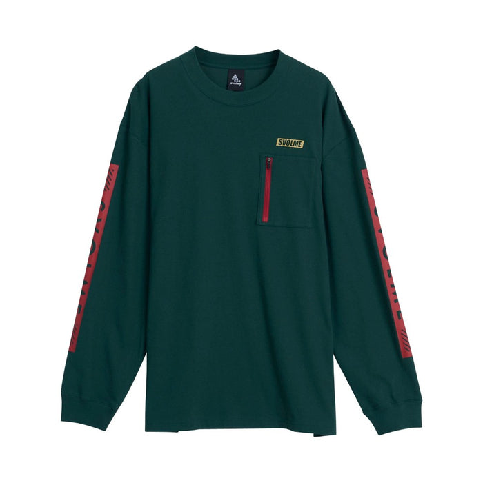 スボルメSVOLMEメンズレディースDRYポケットロングTシャツ長袖126156410