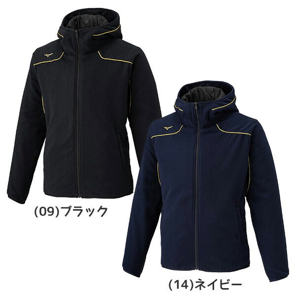 MIZUNOミズノメンズレディースミズノプロフリースフーディ厚手フルジップアウター12JECK24