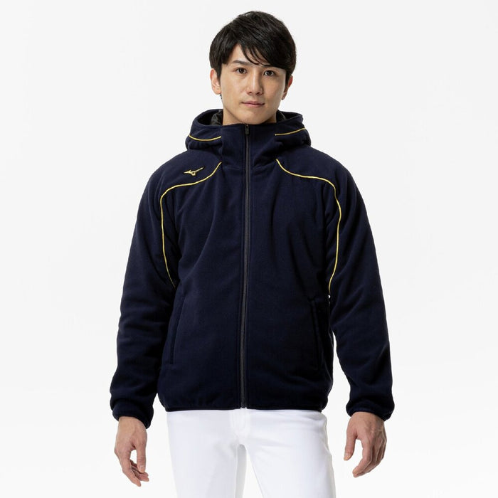 MIZUNOミズノメンズレディースミズノプロフリースフーディ厚手フルジップアウター12JECK24