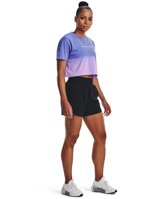 【ショップ限定エントリーでさらに+9倍】【ネコポス送料無料】UNDERARMOURアンダーアーマーレディースUAフレックスウーブン5インチショーツShort5in1376933-1