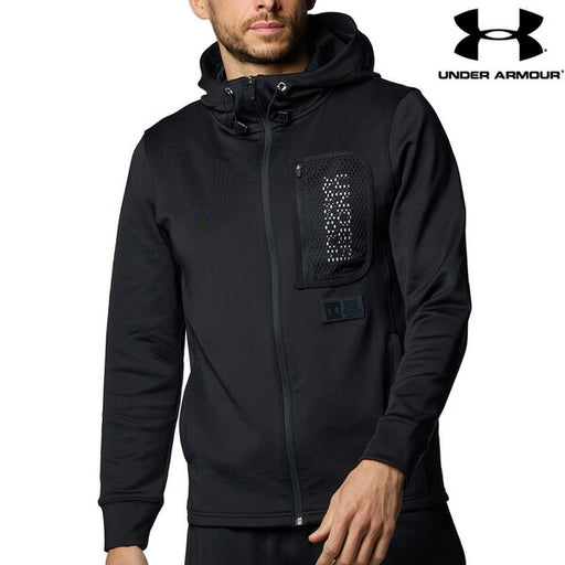 【ショップ限定エントリーでさらに+9倍】アンダーアーマーUNDERARMOURメンズトレーニングシャツSPRINGKNITFZ24SS1384811-001UAアーマースプリングニットフルジップフーディー