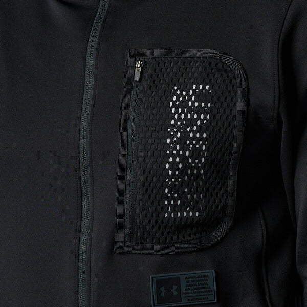 【ショップ限定エントリーでさらに+9倍】アンダーアーマーUNDERARMOURメンズトレーニングシャツSPRINGKNITFZ24SS1384811-001UAアーマースプリングニットフルジップフーディー