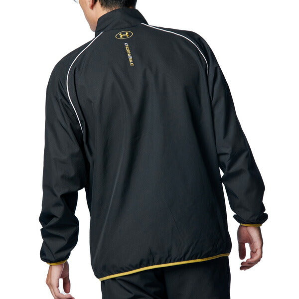 アンダーアーマーUNDERARMOURメンズブレーカーシャツSPアンディナイアブルフルジップウーブンジャケット裏メッシュ1388140ベースボールアウター