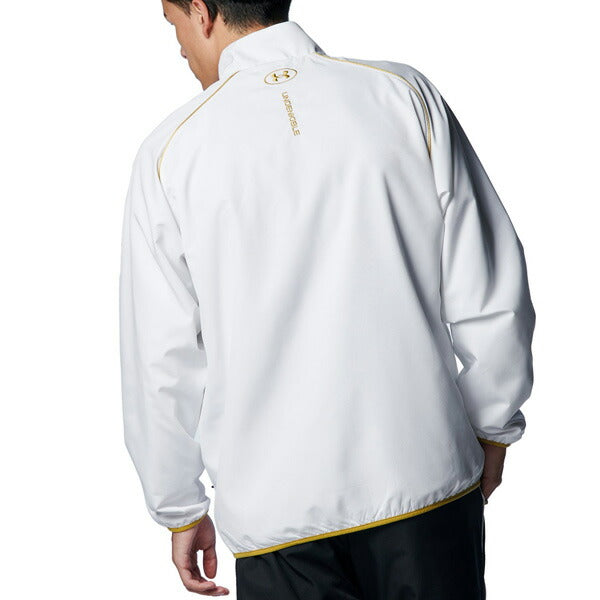 アンダーアーマーUNDERARMOURメンズブレーカーシャツSPアンディナイアブルフルジップウーブンジャケット裏メッシュ1388140ベースボールアウター