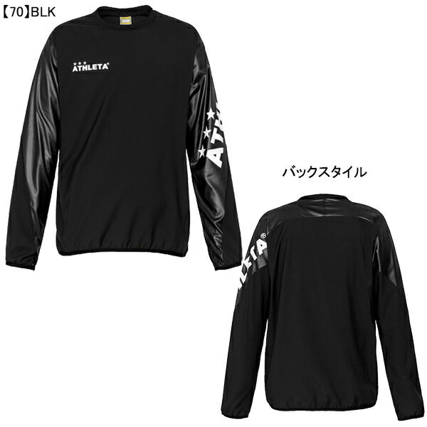 アスレタATHLETAジュニア定番チーム対応ピステシャツ18012Jサッカーフットサルトレーニングトップ練習着子供用