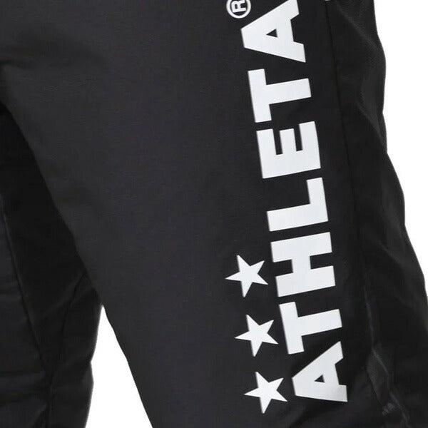 アスレタATHLETA中綿パンツ18015サッカーフットサルウインドブレーカーロングパンツ防寒メンズ