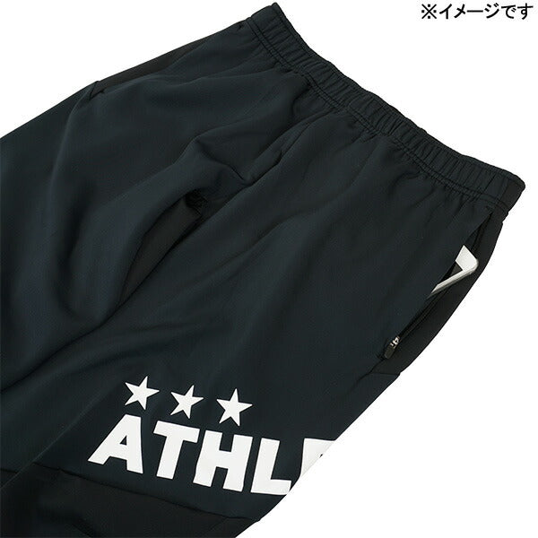 アスレタATHLETAジャージパンツ18022サッカーフットサルトレーニングパンツ練習着ブラックメンズ