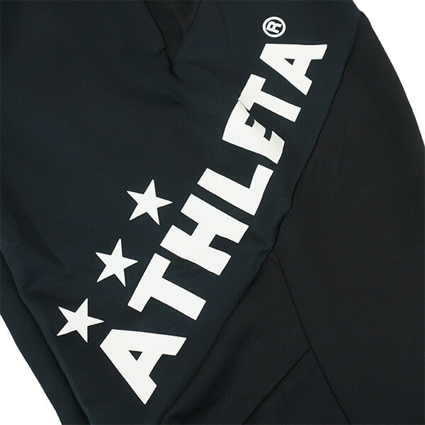 アスレタATHLETAジャージパンツ18022サッカーフットサルトレーニングパンツ練習着ブラックメンズ