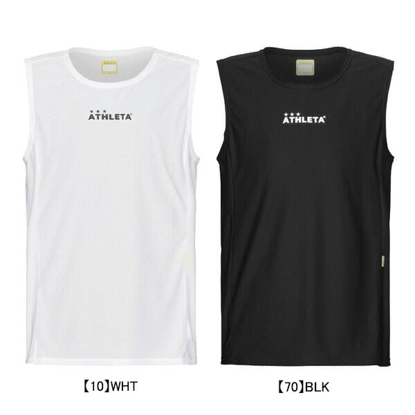 【ショップ限定エントリーでさらに+9倍】【ネコポス送料無料】アスレタATHLETAインナーシャツ18027サッカーフットサルノースリーブアンダーシャツメンズ