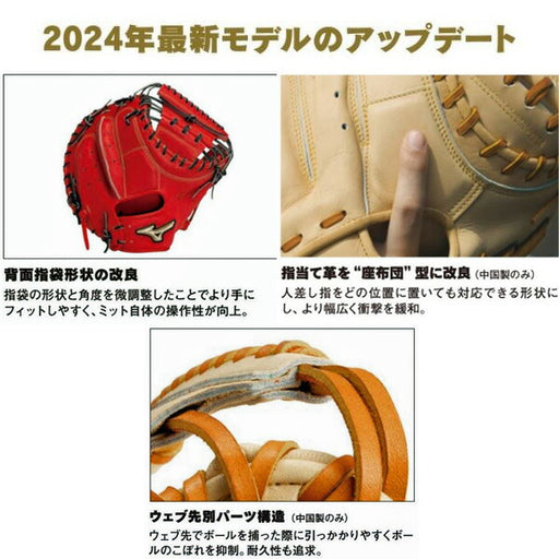 【ショップ限定エントリーでさらに+9倍】ミズノMIZUNO一般野球硬式用ミズノプロ號SAKEBI捕手用：B-D型1AJCH30000グローブグラブキャッチャー用