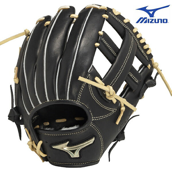 【ショップ限定エントリーでさらに+9倍】ミズノ野球グローブグラブゴールデンエイジ軟式用グローバルエリートHselectionSIGNA内野手用：サイズGA81AJGB32003