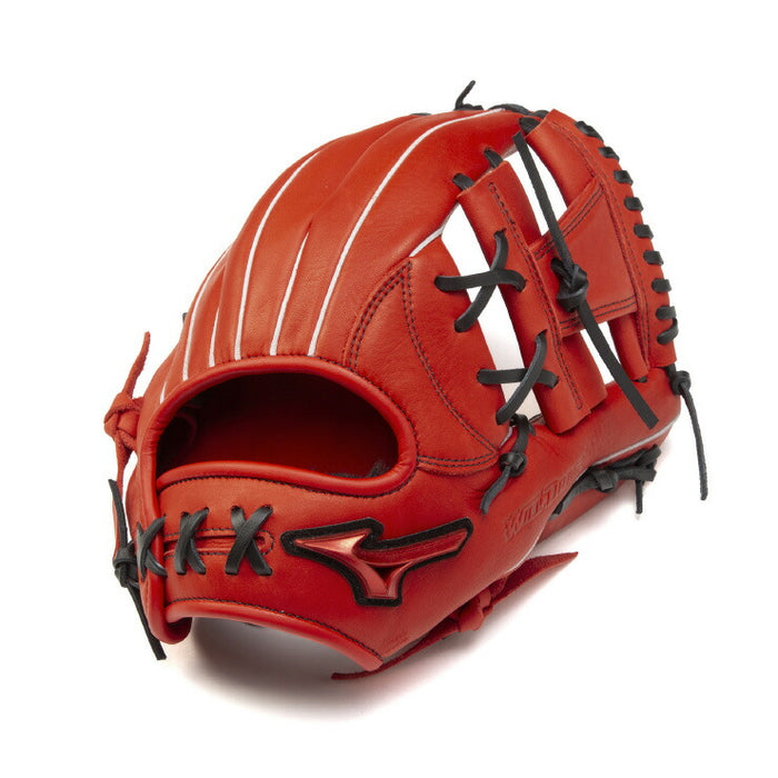 ミズノMIZUNO野球ジュニア軟式用グローブグラブWILLDRIVEREDオールラウンド用1AJGY34610