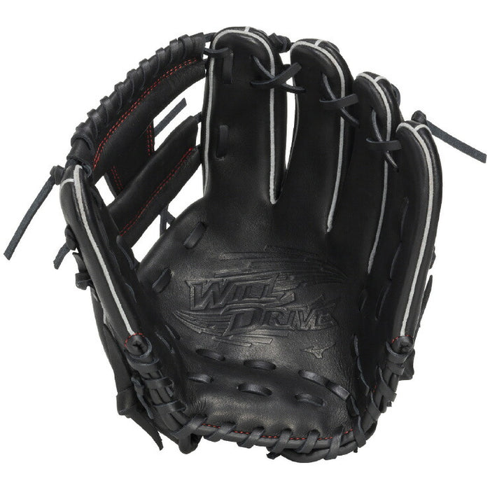 ミズノMIZUNO野球ジュニア軟式用グローブグラブWILLDRIVEREDオールラウンド用1AJGY34610