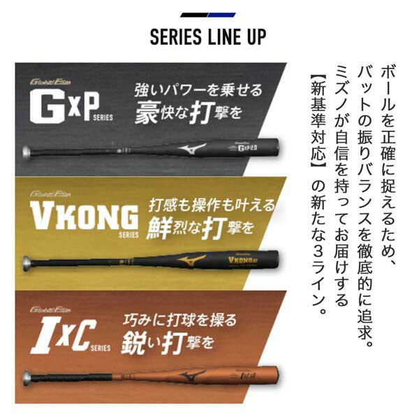 【ショップ限定エントリーでさらに+9倍】ミズノmizuno野球硬式用バット【グローバルエリート】I×C2.01CJMH125ミドルバランス金属製83.5cm平均900g以上2024年春新基準対応