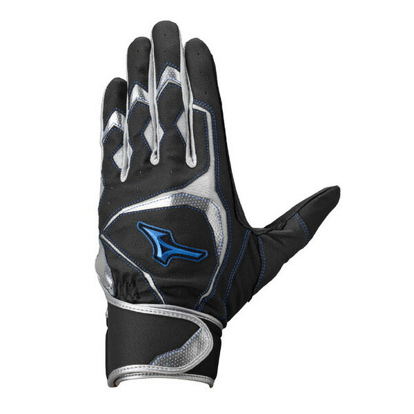 【ネコポス送料無料】ミズノMIZUNO野球バッティンググラブWDBLUEウィルドライブブルー手袋1EJEA295
