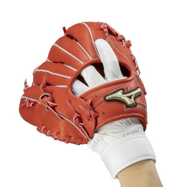 【ネコポス送料無料】ミズノMIZUNO野球ゼロスペZeroSpace守備手袋左手用高校野球ルール対応モデル手袋1EJED360
