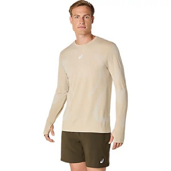 【ネコポス対応可】アシックスasicsROADランニングシームレス長袖シャツメンズランニングシャツ2011D356