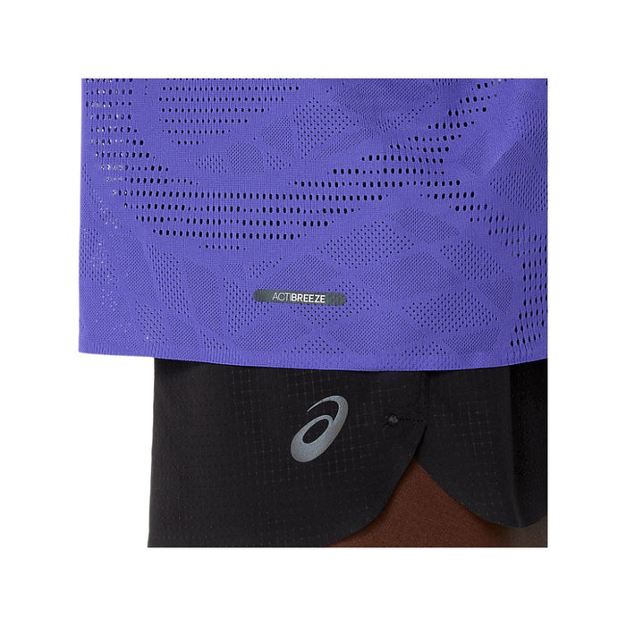 アシックスasicsランニングシングレットタンクトップノースリーブメンズMETARUNシングレットMETARUNACTIBREEZE通気孔軽量レース対応2011D508