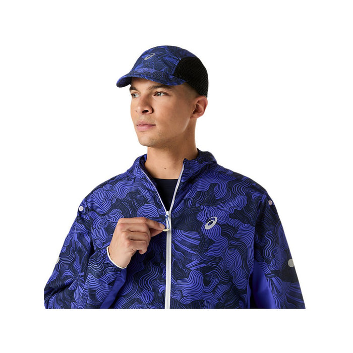 アシックスasicsトレイルランニングジャケットメンズFUJITRAILパッカブルジャケットFUJITRAILパッカブル胸ポケットメッシュパネル温度調節2011D524