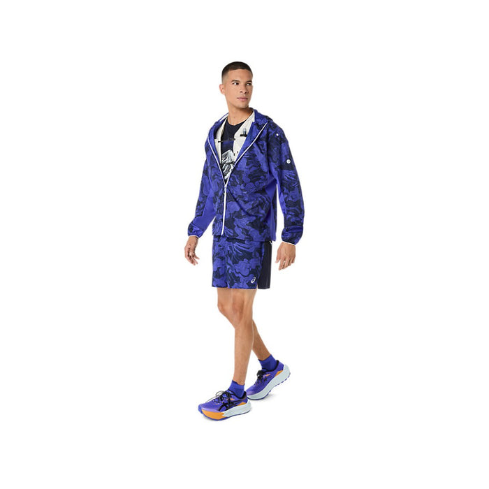 アシックスasicsトレイルランニングジャケットメンズFUJITRAILパッカブルジャケットFUJITRAILパッカブル胸ポケットメッシュパネル温度調節2011D524