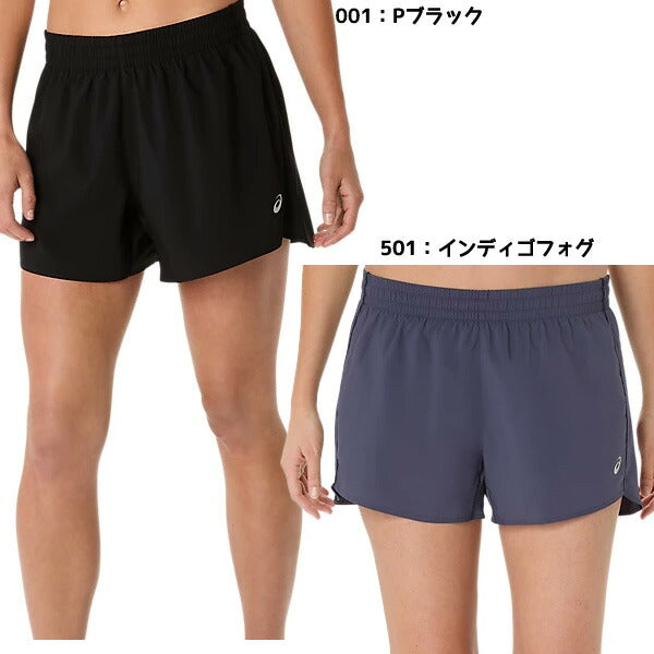 【ネコポス送料無料】アシックスasicsレディースランニングパンツランニングドライ4インチショーツ25FWショートパンツ2012D233
