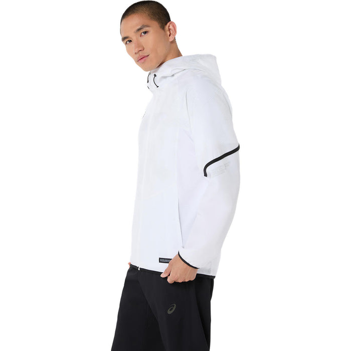 アシックスasicsトレーニングジャケットメンズレディースACTIMOTIONクールグラフィッククロスフーディーBACKCOOLUVケアはっ水2033C020